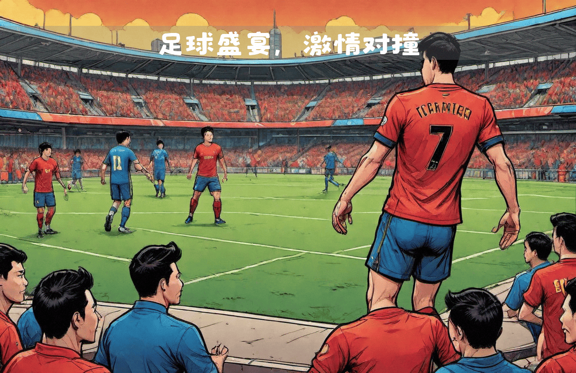 足球比赛中出现了一场劲爆对决