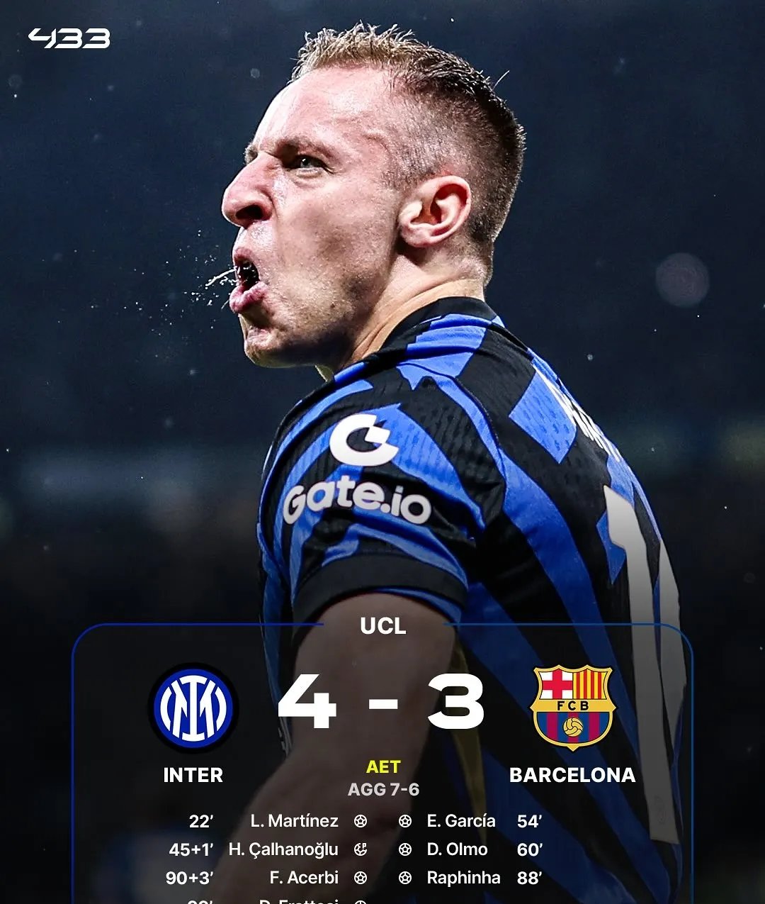 马竞力克国米，格列兹曼补时绝平西甲