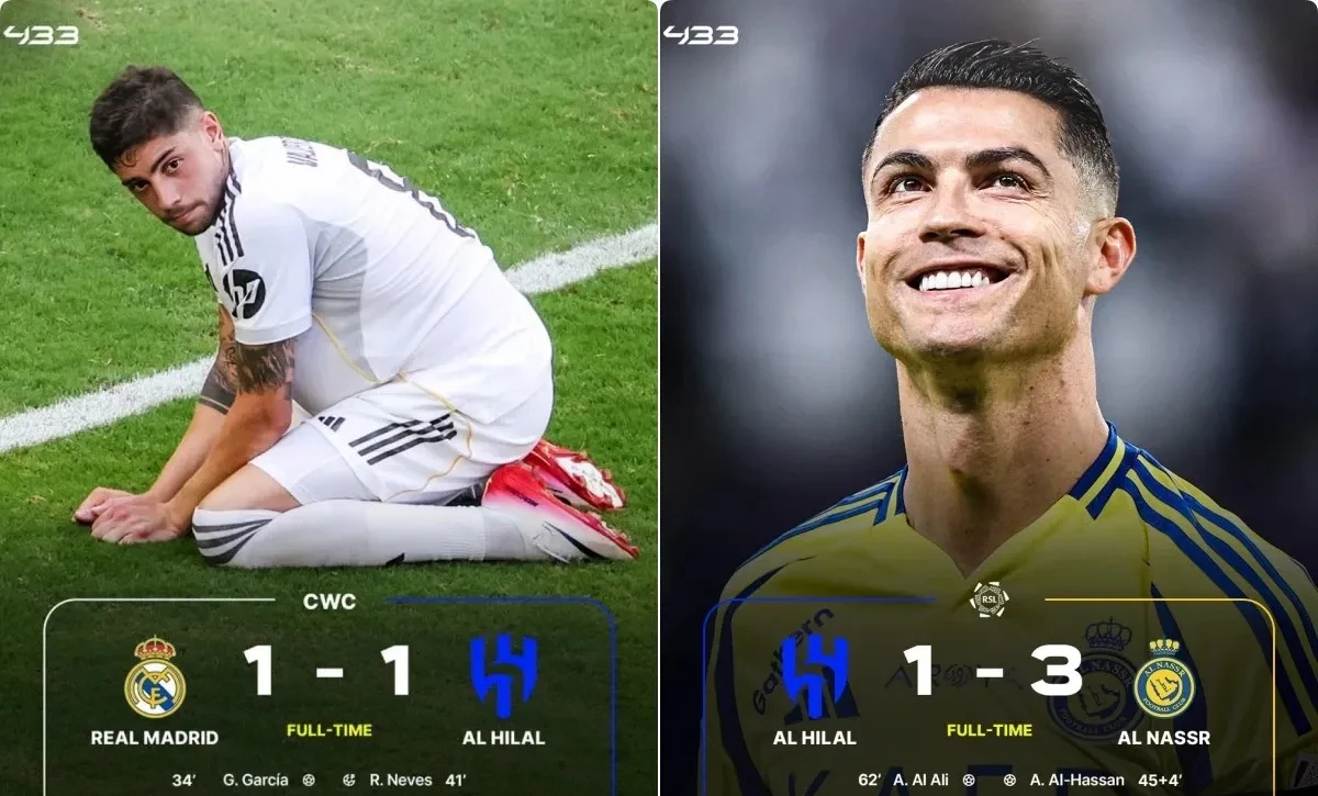 皇家马德里逆风翻盘，逼平英格兰强队